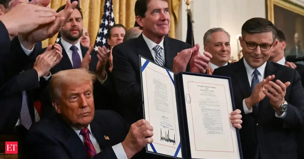 genius act stablecoin: Trump signs landmark 'Genius Act': What are stablecoins? How new crypto law could transform your digital wallet? - The Economic Times