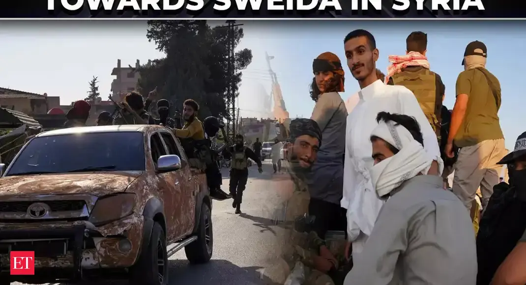 Syria crisis: Armed Bedouin tribesmen head towards Druze dominated Sweida post-violence