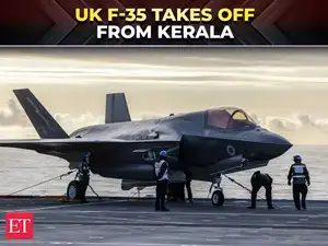 British F-35B Royal jet wraps up 35-day Kerala stopover with rain ...