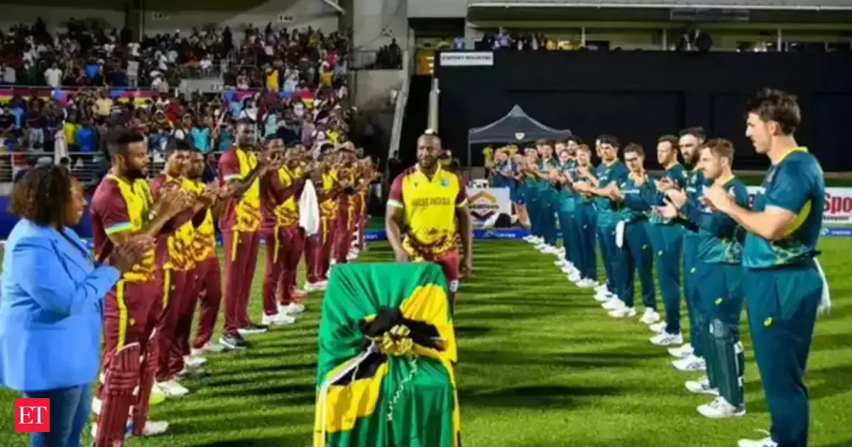Andre Russell gets emotional guard of honour in final international ...