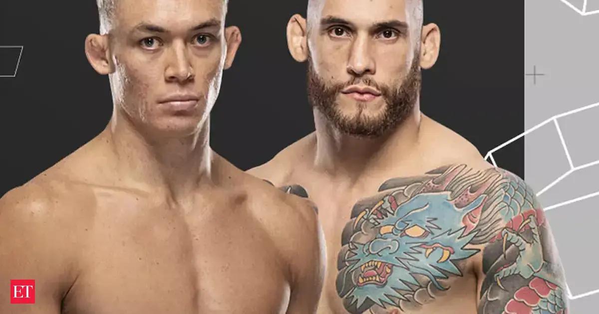 UFCは、パースの「ファイトナイト」デビューの4つの試合を確認します