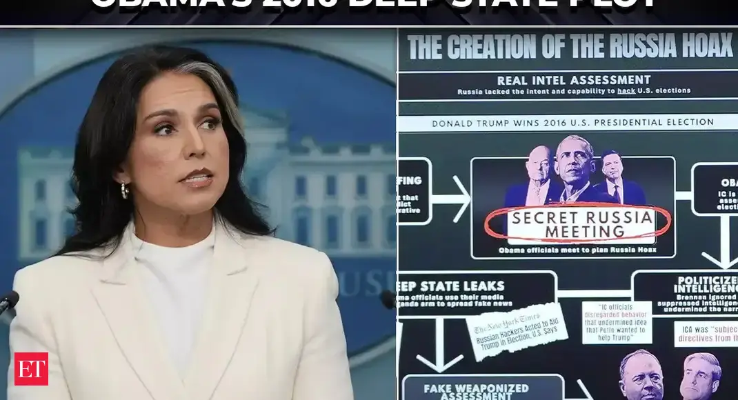 Tulsi Gabbard 'Created false intelligence report' Gabbard reveals