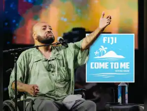 Award-winning reggae artist Fiji, known for Hawaiian and Polynesian ...