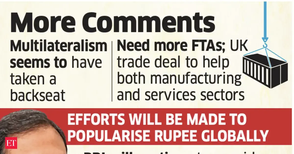 Banking licence for conglomerates not on cards, says RBI Guv Sanjay Malhotra