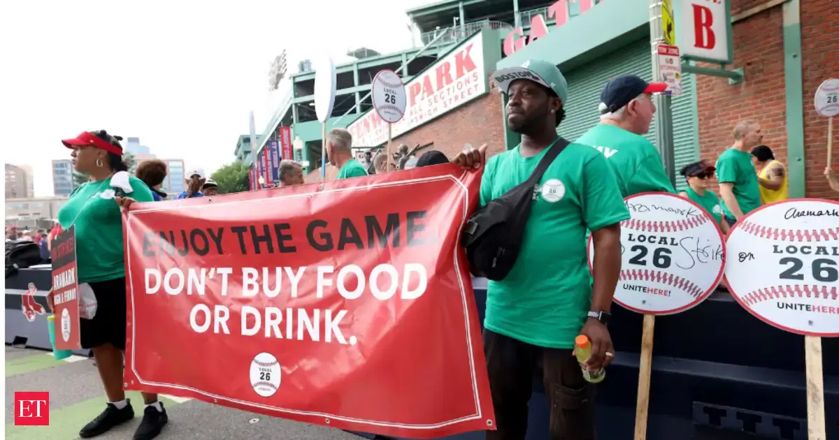 Fenway Park food and beverage workers strike during Red Sox-Dodgers homestand
