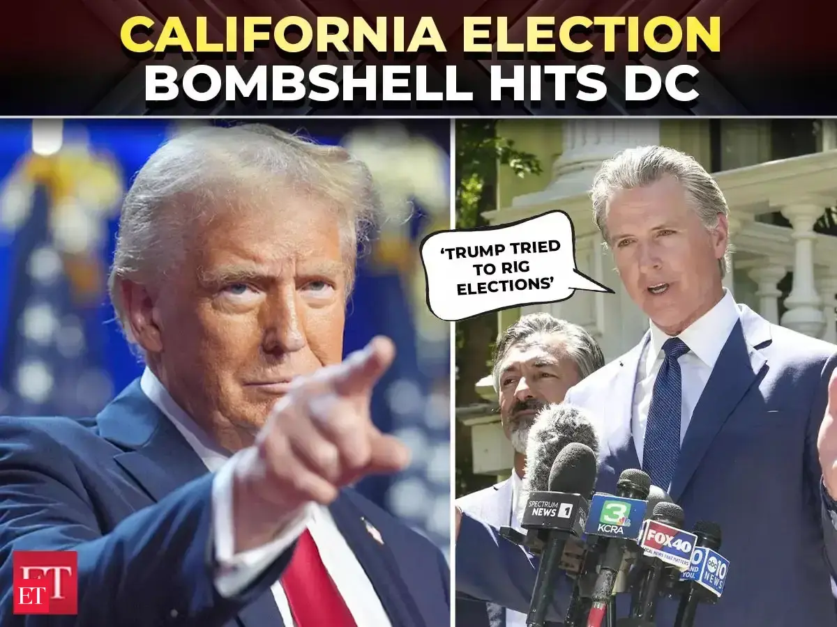 ‘Trump tried to rig elections’: Newsom backs Texas Dems, eyes bold map ...