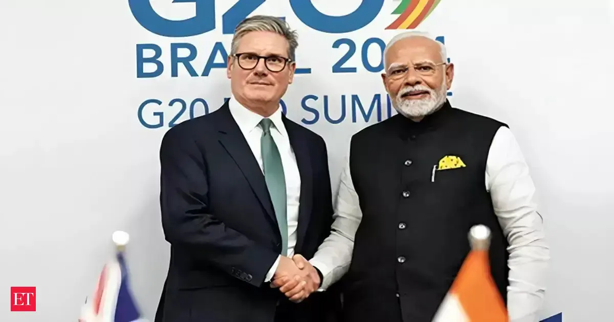 ‘Historic’ FTA with Britain shows world’s trust in India: PM Modi