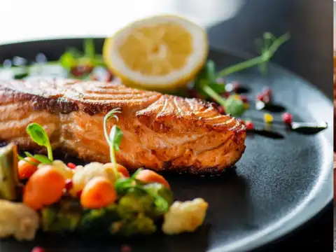 Fish (e.g., Salmon)-Lean Protein & Omega-3s