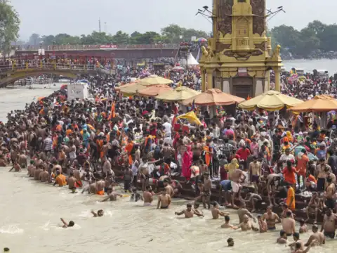 November 8, 2011:  Haridwar stampede