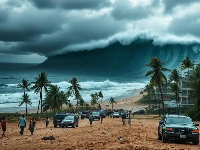 Tsunami warning for mexico