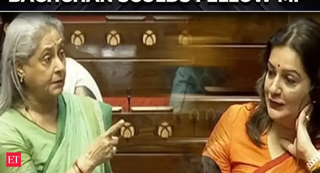 ‘Don’t control me…’: Jaya Bachchan scolds fellow MP Priyanka Chaturvedi during ‘Op Sindoor’ speech – The Economic Times Video