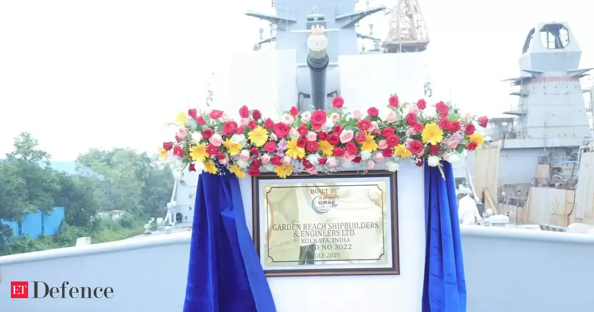 Navy takes delivery of first P17A advanced guided-missile frigate ...