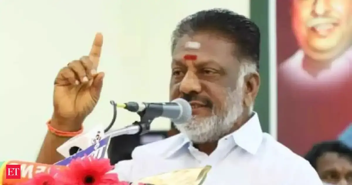 Ex-TN Chief Minister O Panneerselvam's group walks out of the BJP-led NDA coalition thumbnail