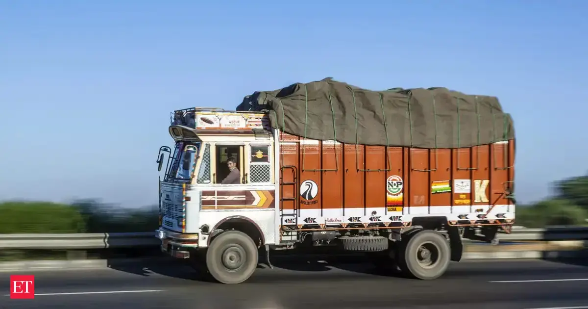 Delhi's 24,000 freight trucks & what they reveal about its booming build, buy and bite economy