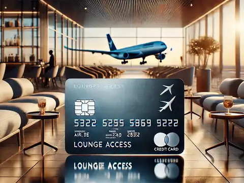 Premium credit cards with free lounge access