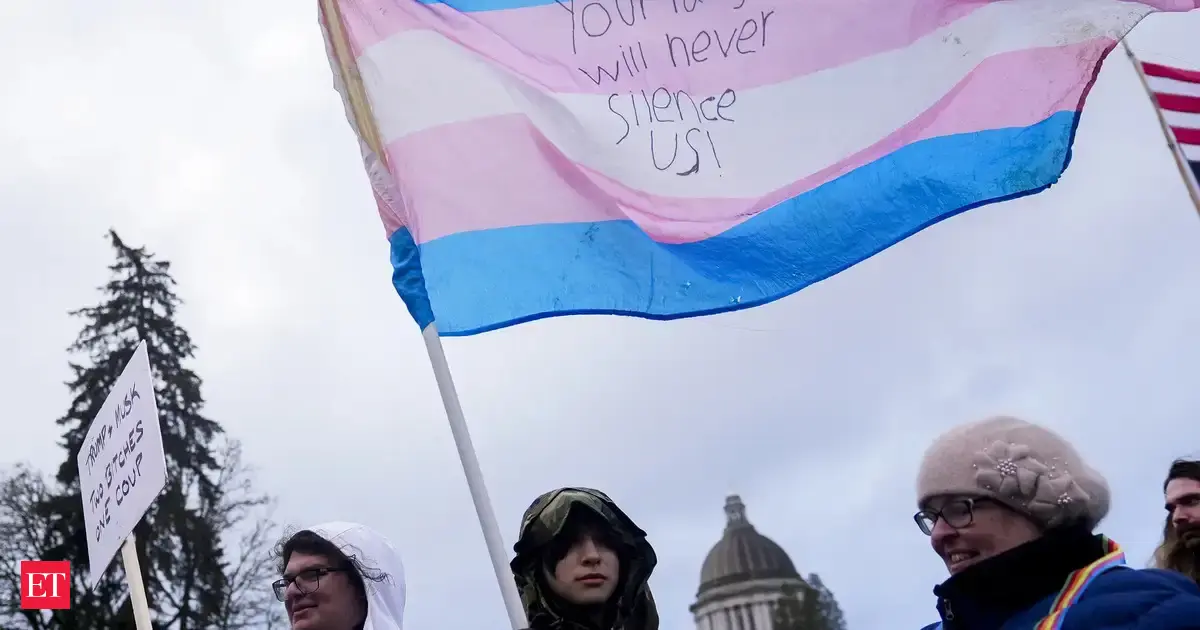Liberal US states sue Trump over transgender care ban