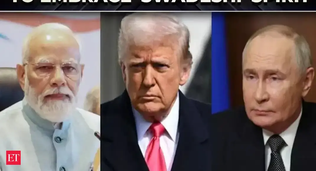 PM Modi urges people to embrace 'swadeshi' amid trade standoff with the US