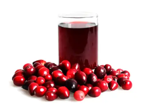Cranberry juice 