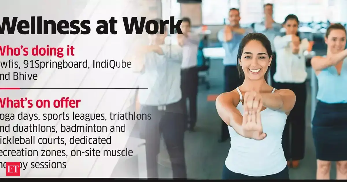 From yoga to pickleball: Operators of co-working spaces go pro-fitness