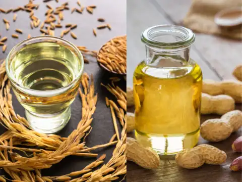 Other high‑smoke oils (rice bran & peanut oil)