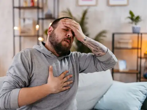 Breathlessness and dizziness