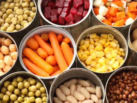 Canned Foods (Beans, Soups, Vegetables)