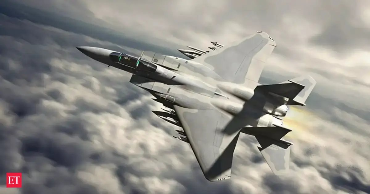 F-15 jet destroyed by US airforce at RAF base in Britain - The Economic ...