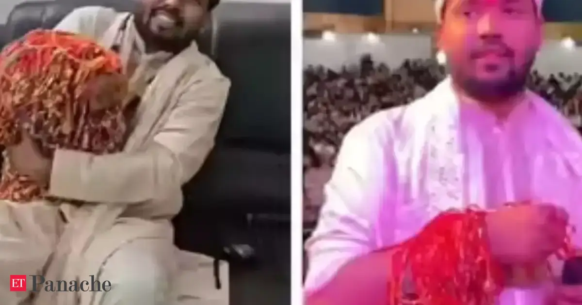 Khan Sir's grand Raksha Bandhan: YouTube sensation struggles to lift his hand as 15,000 'sisters' tie rakhis to him