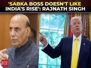 'Sab ke boss to hum hain…': Rajnath Singh’s veiled dig at Trump over ...
