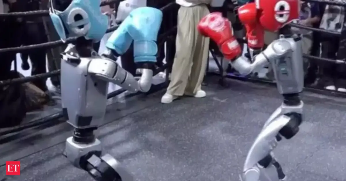 ‘Real Steel’ gets real: Robots fight in boxing match at world robot expo in China