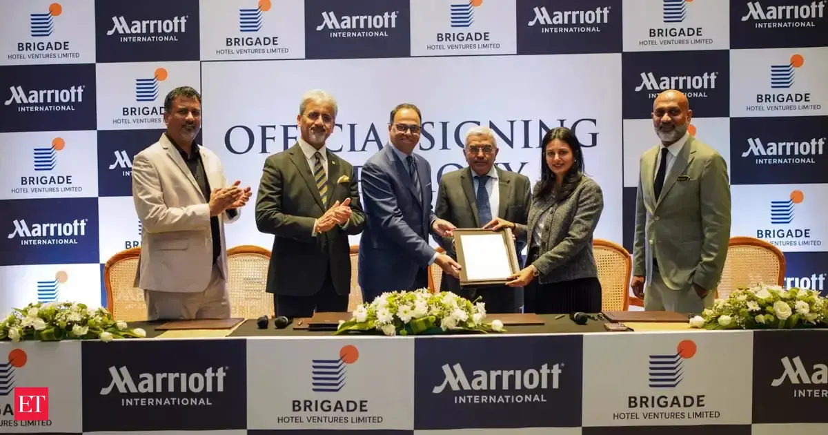Brigade Hotel Ventures signs multi-deal agreement with Marriott International to open six hotels in India