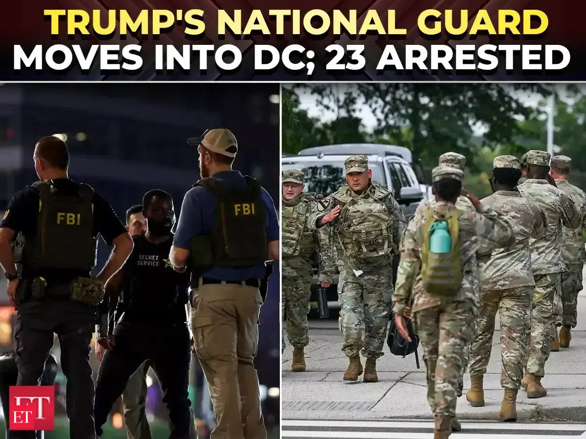 trump dc crackdown: 'Only the beginning...': Trump’s National Guard ...