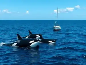 real orca attack video: Real orca attack video goes viral after fake