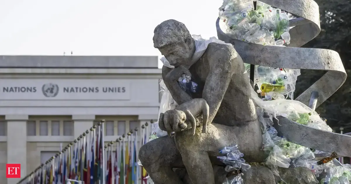 Global plastic treaty talks end without deal amid sharp rifts