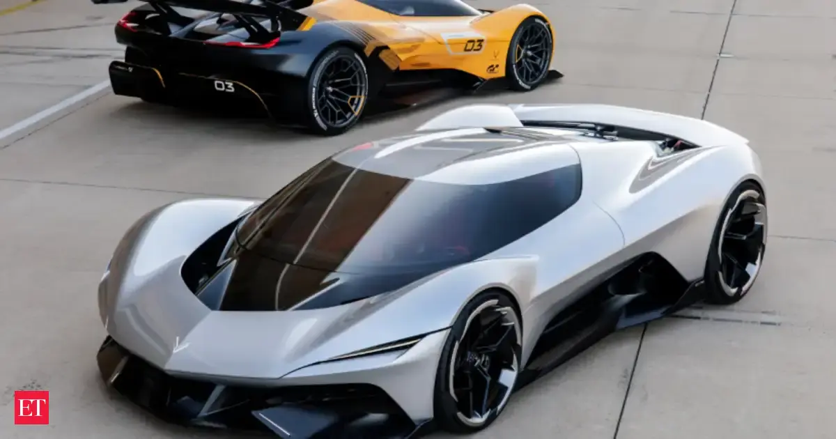 Chevrolet unveils electric and hybrid Corvette concept cars at California auto show