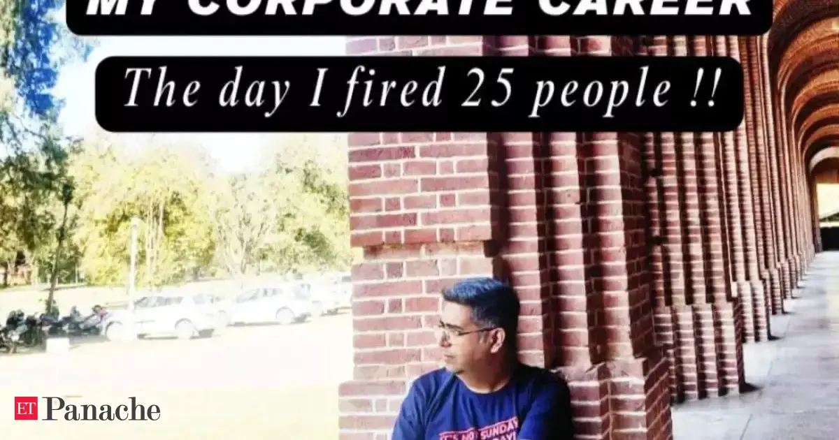 Man says firing 25 people was 'darkest day' of his career. Netizens roast him: 'Something is deeply wrong...'