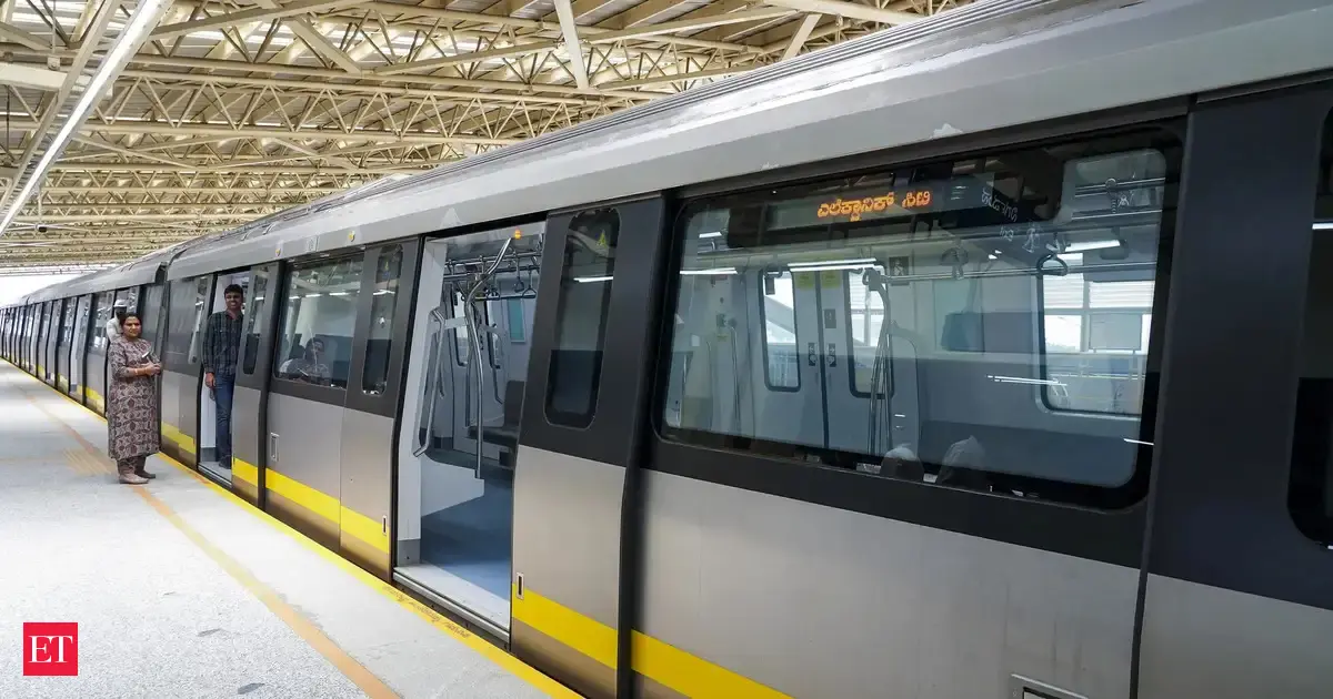 Namma Metro to run Yellow Line trains from 5 am on Monday