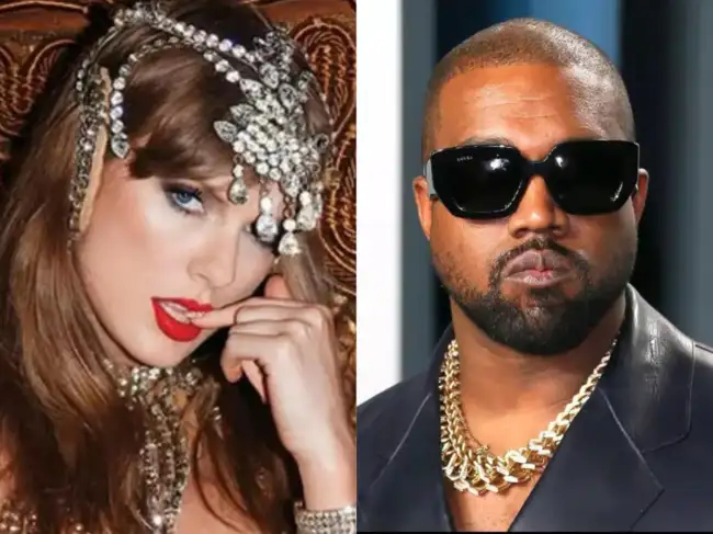 Taylor Swift takes jab at Kanye West