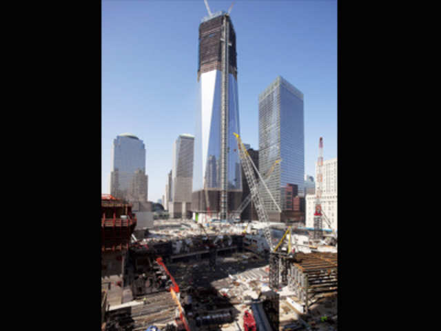 A view of the World Trade Centre