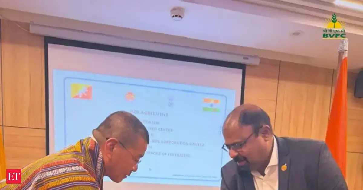 BVFCL signs five-year fertilizer export agreement with Bhutan's National Seed Centre