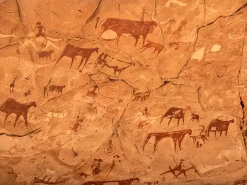 Graffiti from a wetter world