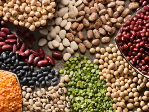 Legumes and pulses in right amounts