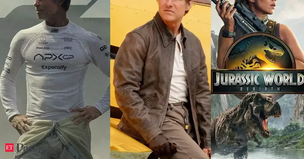 F1, Mission Impossible - The Final Reckoning, Jurassic World Rebirth OTT releases: When and where to watch blockbuster Hollywood films in India