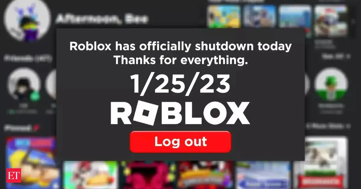Roblox Fake Shutdown News Robolox Shutdown Rumors Again Has It Articleshow 