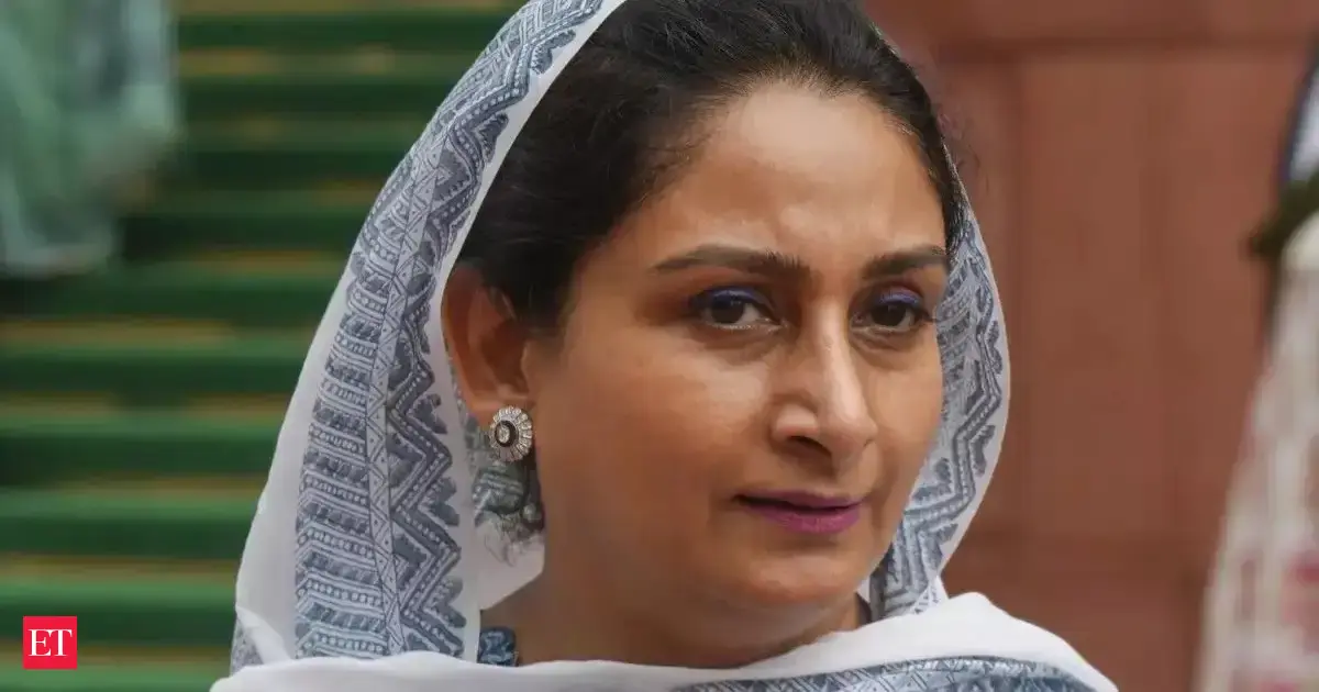 SAD MP Harsimrat Badal urges EAM to raise with US govt issue of ...