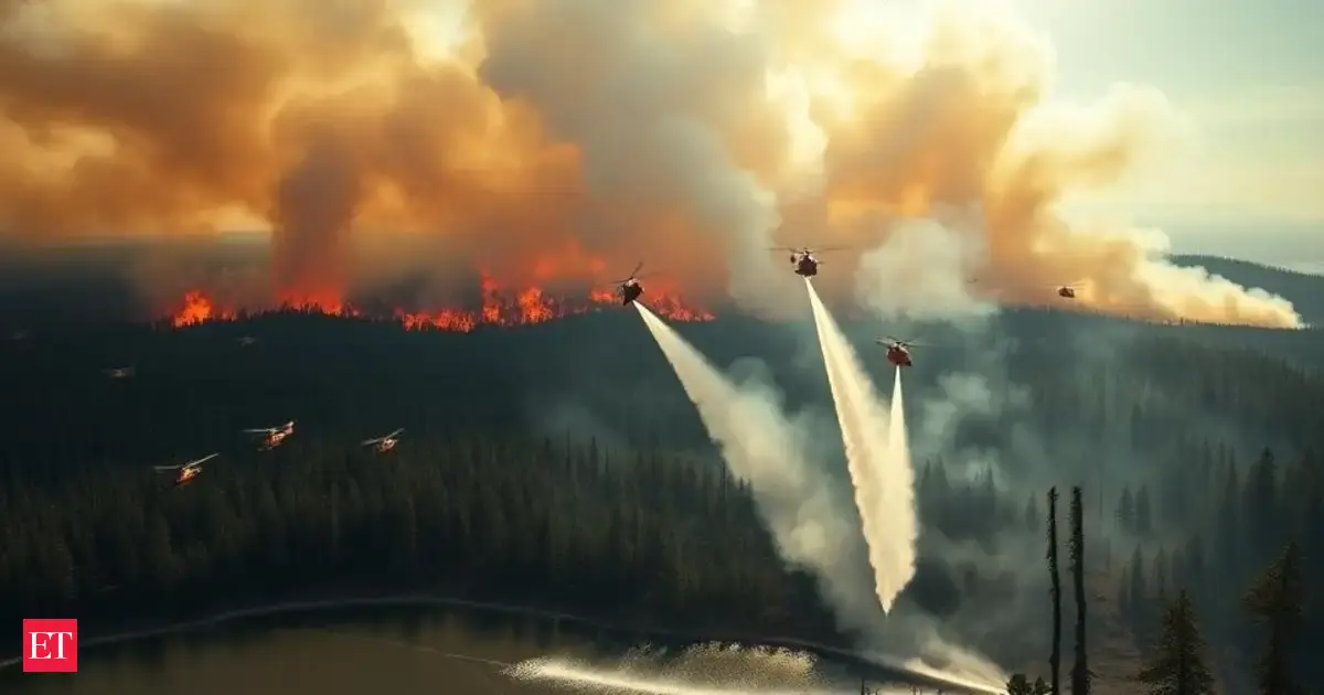 Wildfire in West Dalhousie, N.S. intensifies as firefighters remain on the ground to control situation; DNR says ‘extended rain’ needed for good effect
