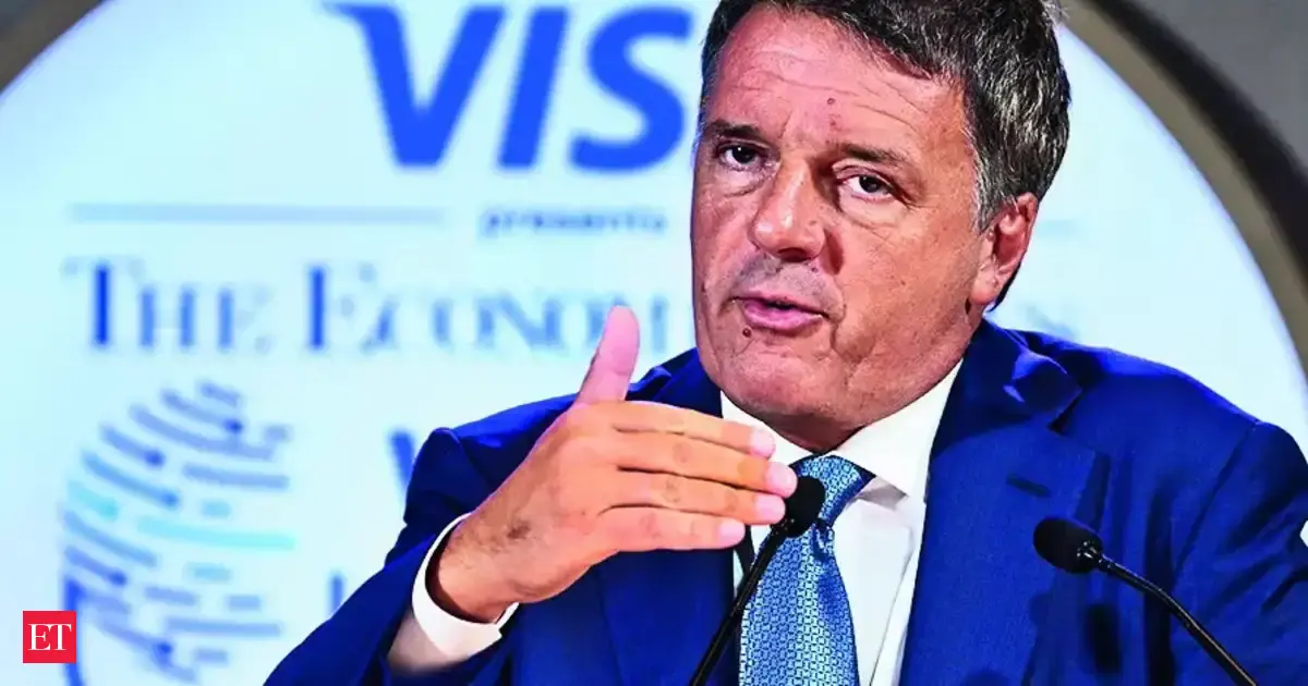 Global disorder can bring India, Europe closer: Former Italian PM Matteo Renzi at ET WLF