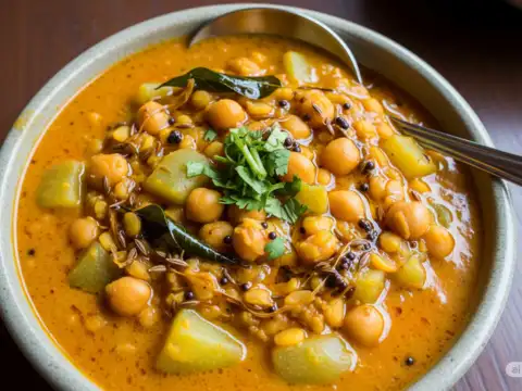 Lauki chana dal