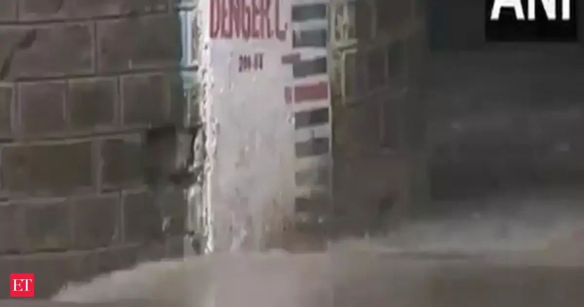 Yamuna river continues to flow near danger mark in Delhi