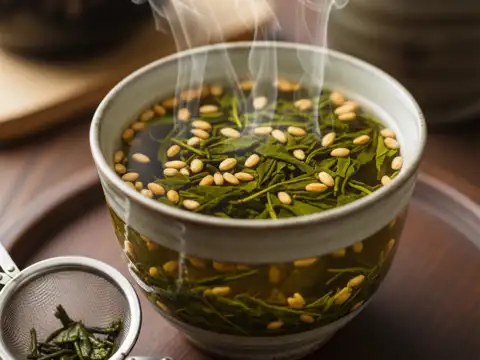 Genmaicha (brown rice tea)